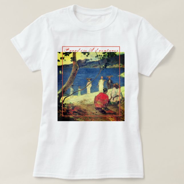 YNOTME PARSDISE AVDENTURES GAUGUIN4 T-Shirt (Frente do Design)