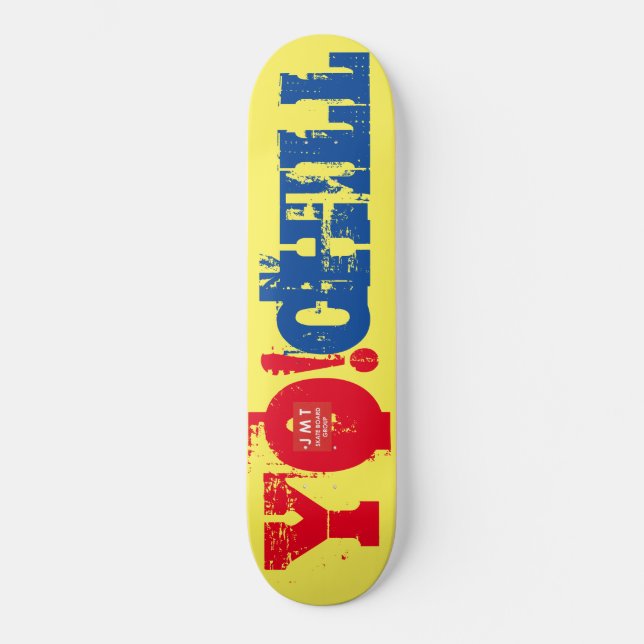 YO CHILL! / skateboard TST (Frente)