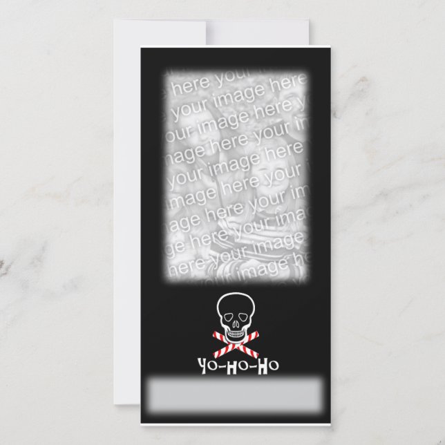 Yo-ho-ho modelo da foto do feriado (Frente)