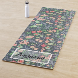 Yoga Bastante Calmante Tapete de Flores Personalizado