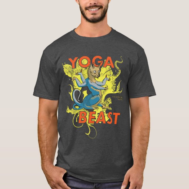 Yoga Beast Nº 1 T-Shirt rico (Frente)