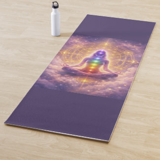Yoga Chakra Meditação Tapete de Ioga Arte Espiritual