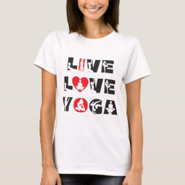 Yoga - Eu Amo Yoga T-Shirt
