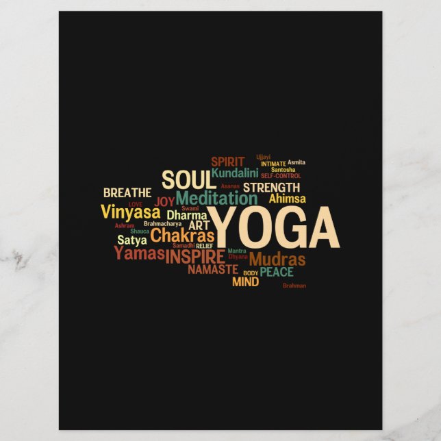 YOGA Flyer (Frente)