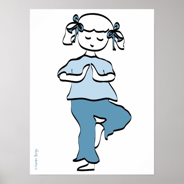 Yoga Girl Poster (Frente)