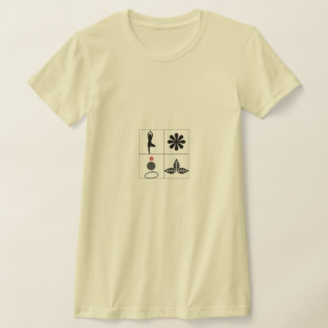 YOGA Graphic T-Shirt – Minimalist Wellness Tee  (Postura )