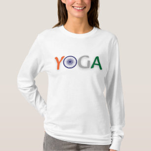 Yoga India Colors Ashoka Chakra T-Shirt