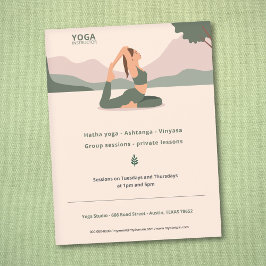 Yoga Instrutor Flyer