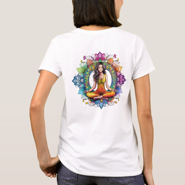 Yoga Mandala Camisa Pacífica (Verso)