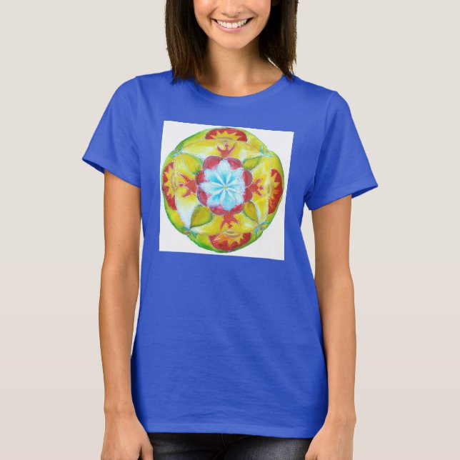 Yoga Mandala T-Shirt (Frente)