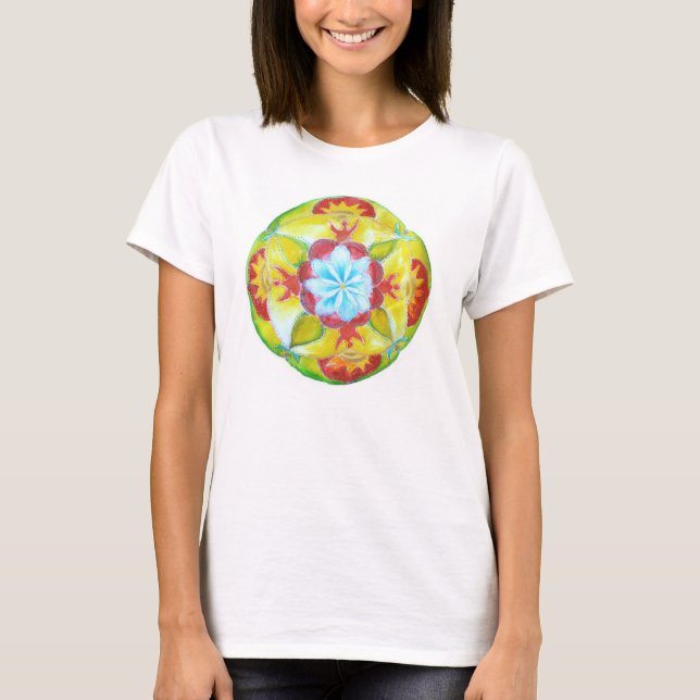 Yoga Mandala T-Shirt (Frente)