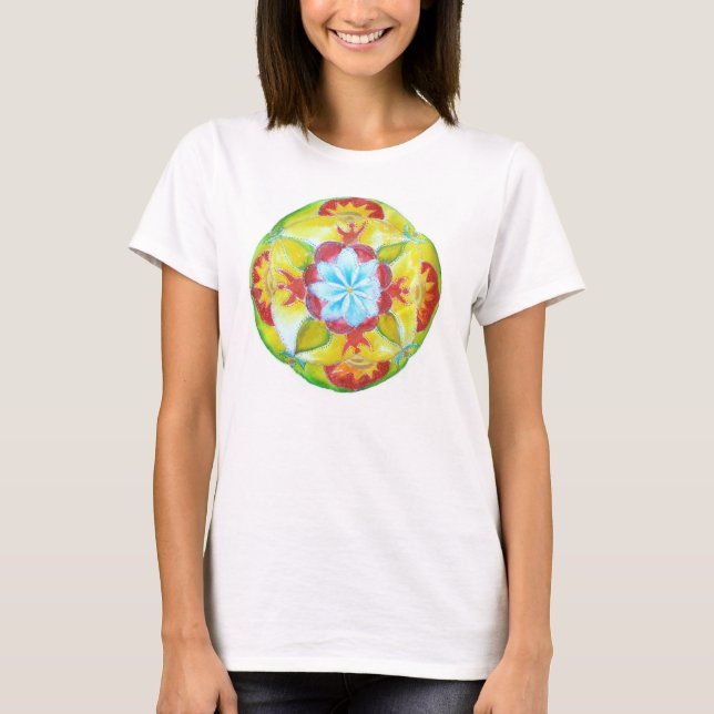 Yoga Mandala T-Shirt (Frente)