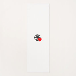 Yoga Nova Personalizar Texto Logo Tapete de Ioga