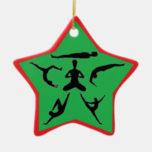 Yoga Poses - Enfeites de natal