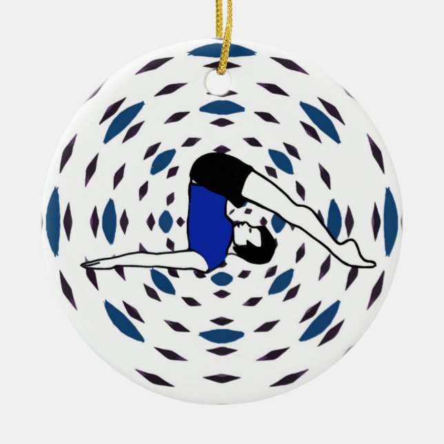 Yoga Poses - Ornamentos Yoga Xmas (Frente)
