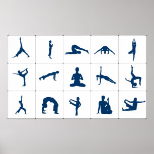 Yoga Poses Poster