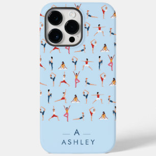Yoga Possui Diversão e Azul Fofo Personalizado