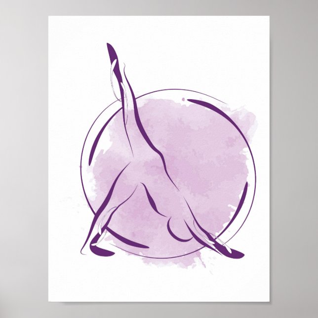 Yoga poster (Frente)