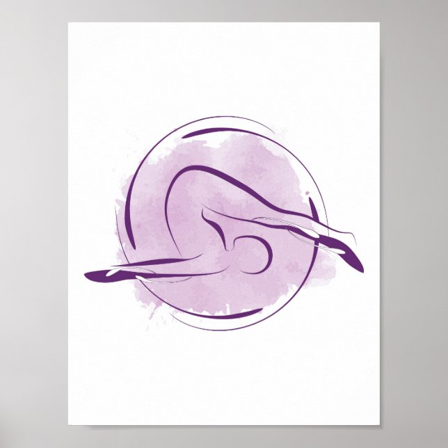 Yoga poster (Frente)