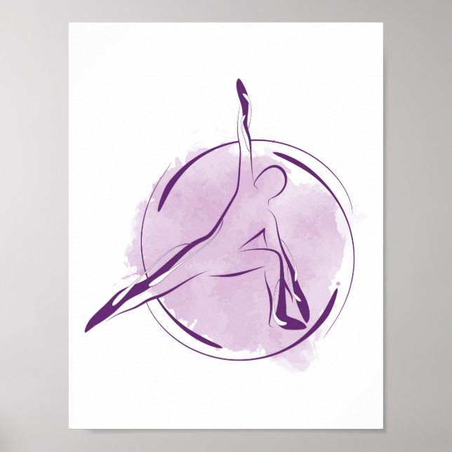 Yoga poster (Frente)