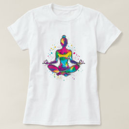 Yoga T-shirt clássica das mulheres