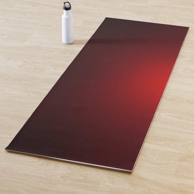 Yoga Tapete de ioga com gradiente vermelho e preto  (Criador carregado)