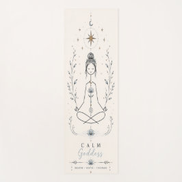 Yoga Tapete de Ioga Meditação Deusa Calma