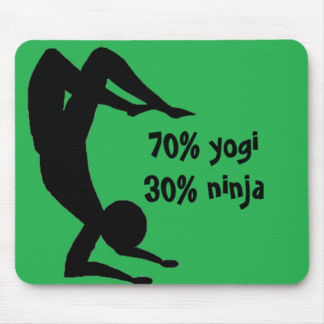 Yogi Ninja Mousepad (Frente)