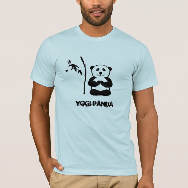 Yogi Panda - Yoga T-Shirts (Frente)