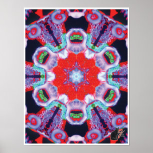Yonder Kaleidoscope Poster