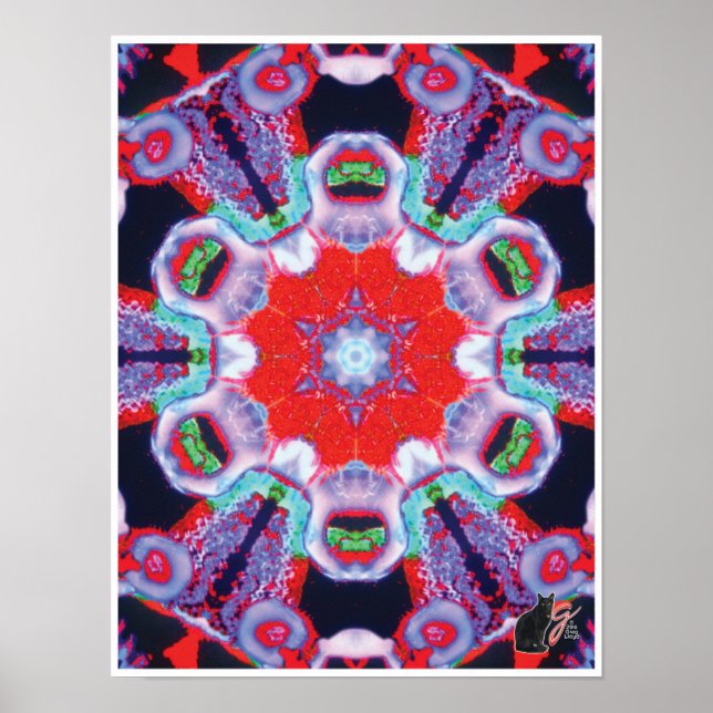 Yonder Kaleidoscope Poster (Frente)