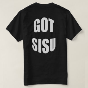Yooper obteve a Sisu o t-shirt preto