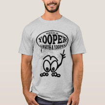 Yoopers sempre um t-shirt engraçado dos homens de
