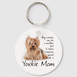 Yorkie Mãe Chaveiro