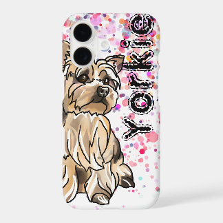 Yorkie Sol Faíscas (Adicione o Nome do Seu Pet)