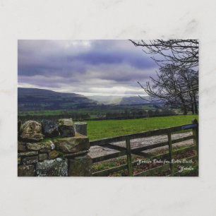Yorkshire Dales do cartão postal de Bolton Castle