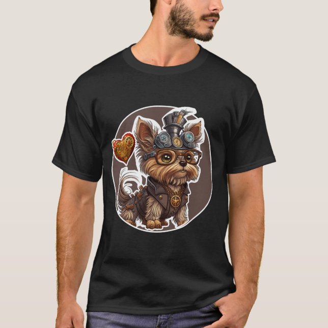 Yorkshire Terrier Dog T-Shirt (Frente)