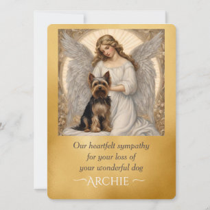 Yorkshire Terrier Elegant Angel Sympathy