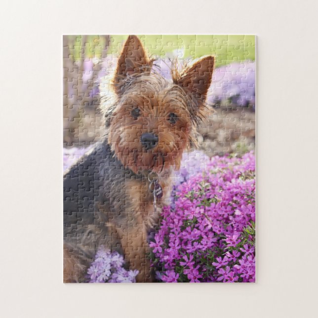 Yorkshire Terrier Jigsen Quebra-cabeça (Vertical)