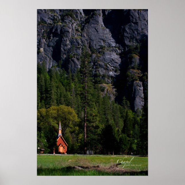 Yosemite Chapel Poster (Frente)