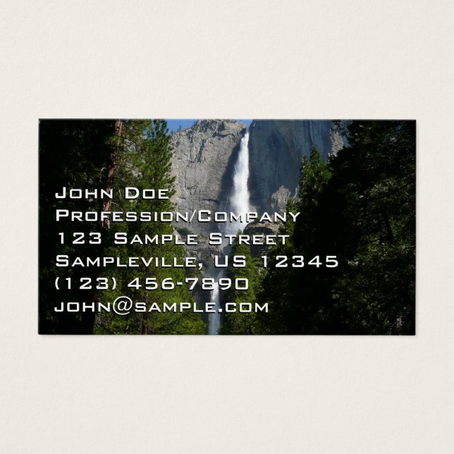 Yosemite Falls II do Parque Nacional Yosemite (Frente)