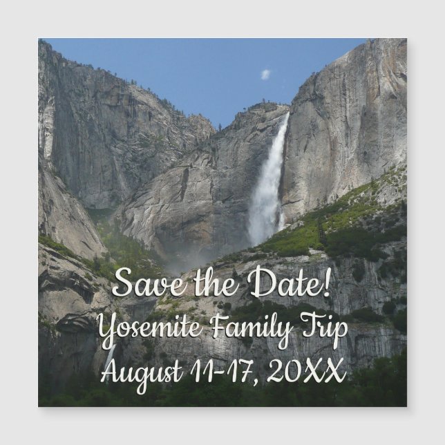 Yosemite Falls III do Parque Nacional Yosemite (Frente)