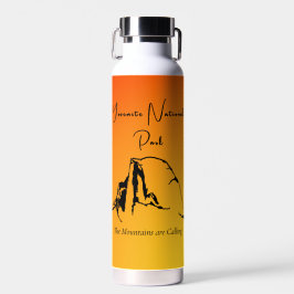 Yosemite National Park Cores Sunset Garrafa Água