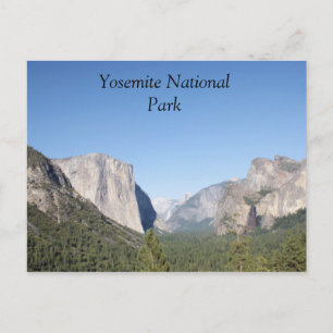 Yosemite National Park El Capitan Cartão postal