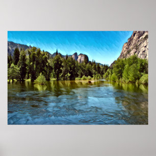 YOSEMITE OASIS Poster