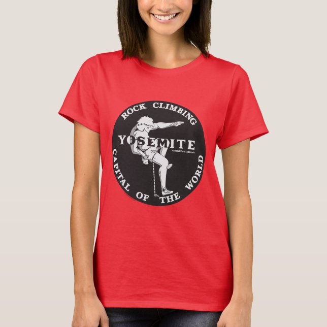 Yosemite Rock Subindo Camisa (Frente)