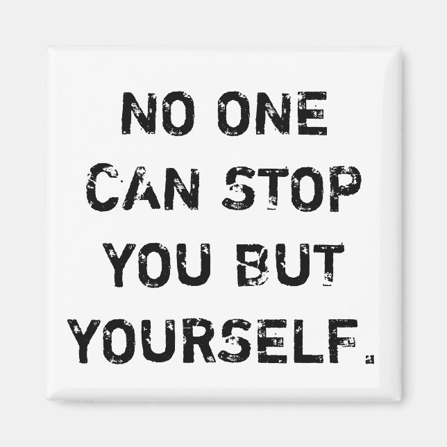 You No can one stop but yourself - íman (Frente)