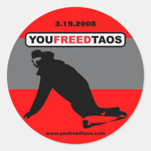 youfreedtaos 3" etiqueta