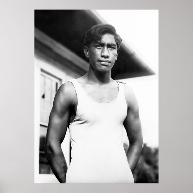 Young Duke Kahanamoku Poster (Frente)