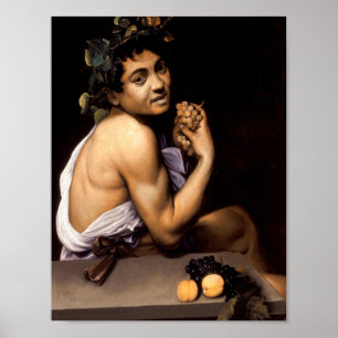 Young Sick Bacchus by Caravaggio - Poster